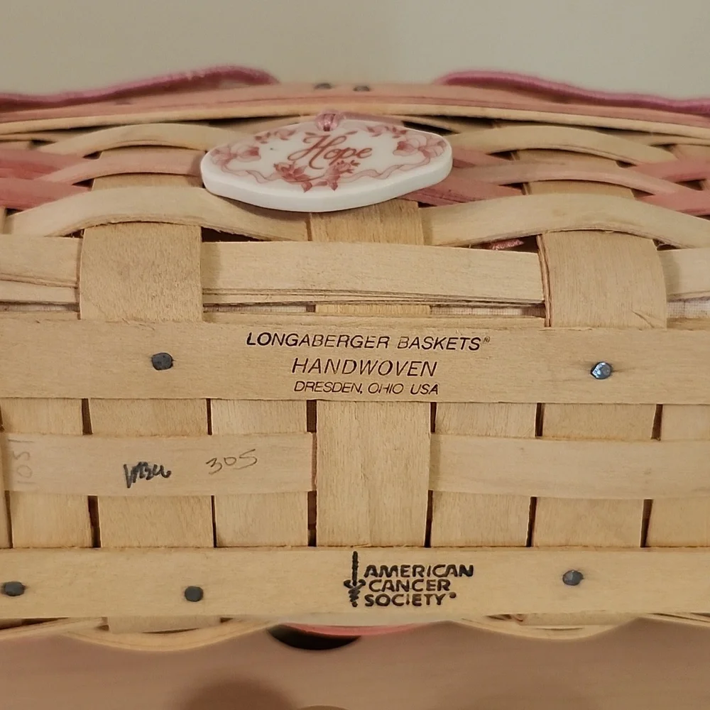 Longaberger 2000 Horizon of Hope Basket